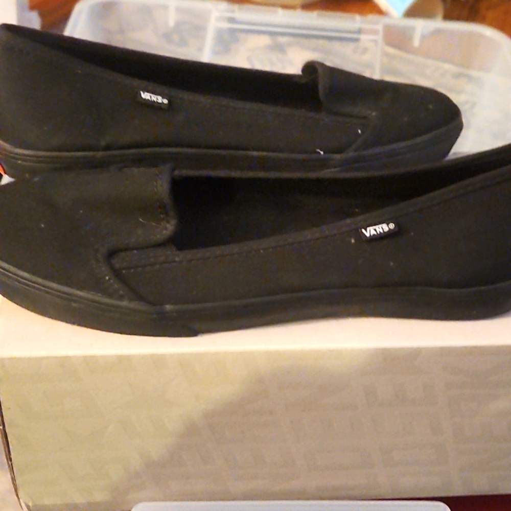 Black Vans Woman Size 7